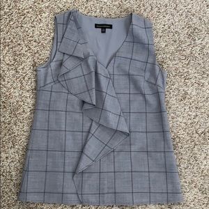 Banana Republic flannel blouse